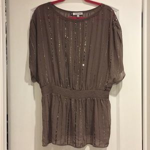 Sequined blouse